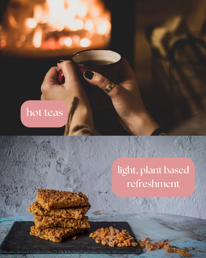 Orange and Cream Typographic Pilates Motivational Quote Instagram Post 1