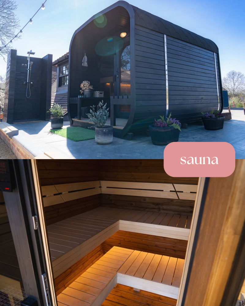 Orange and Cream Typographic Pilates Motivational Quote Instagram Post 2